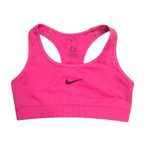 Nike Dri-FIT Pink Sports Bra Size Small Racerback Athletic Workout Top
